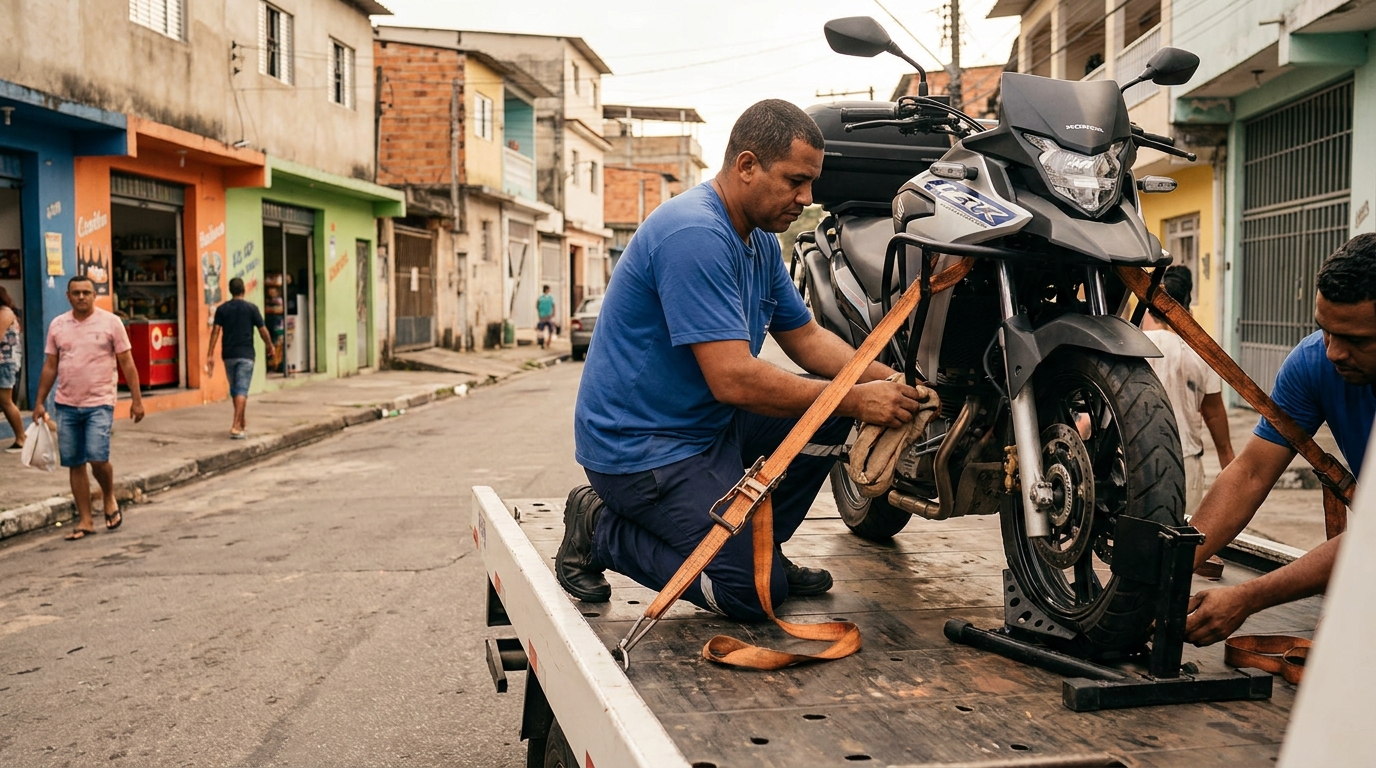 Guincho para Moto em Jundiaí‑SP